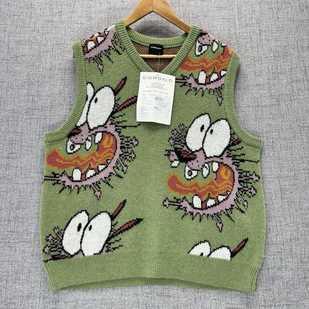 Dumbgood Courage The Cowardly Dog Vest Size Medium